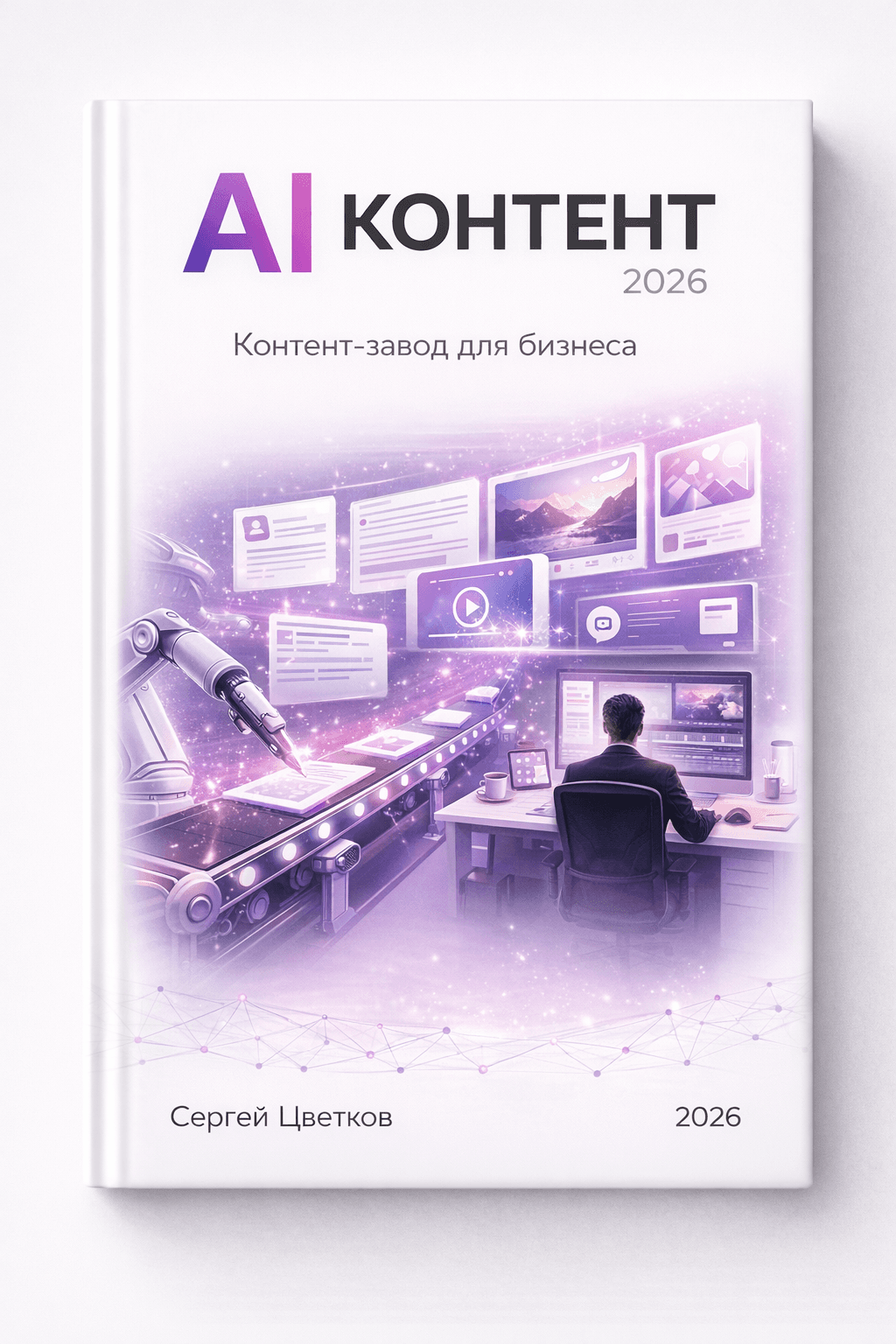 Обложка книги «AI-контент 2026»